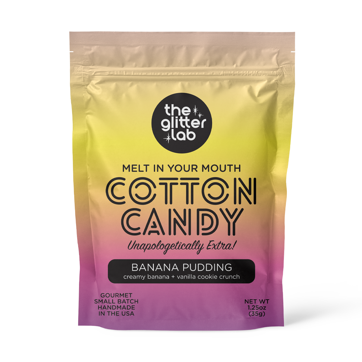 Banana Pudding Cotton Candy