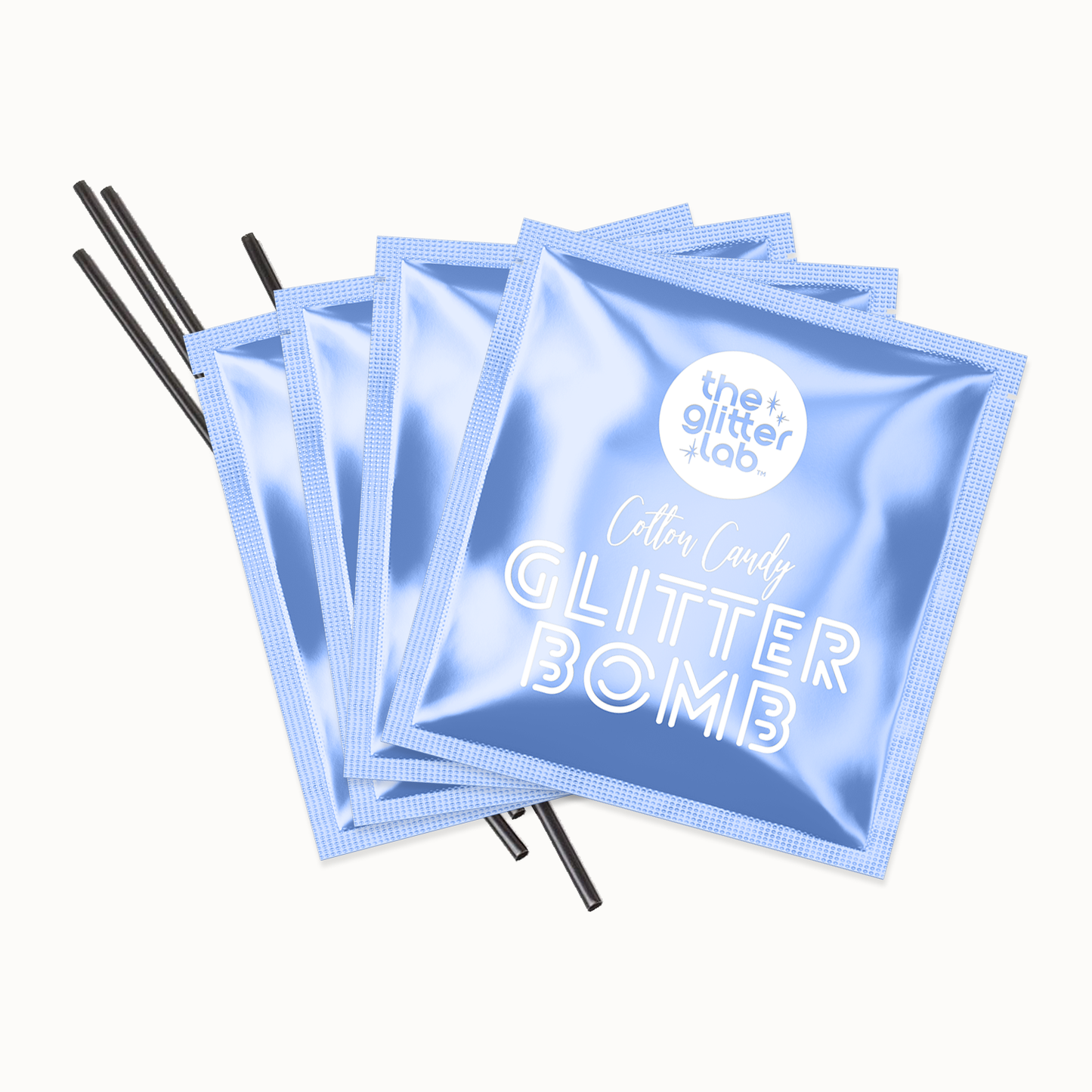 Blue Glitter Bombs