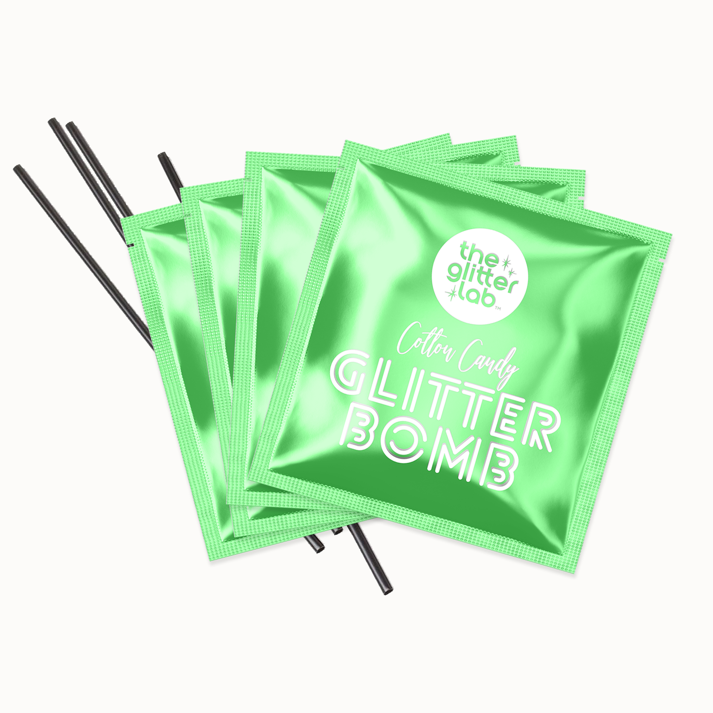 Green Glitter Bombs