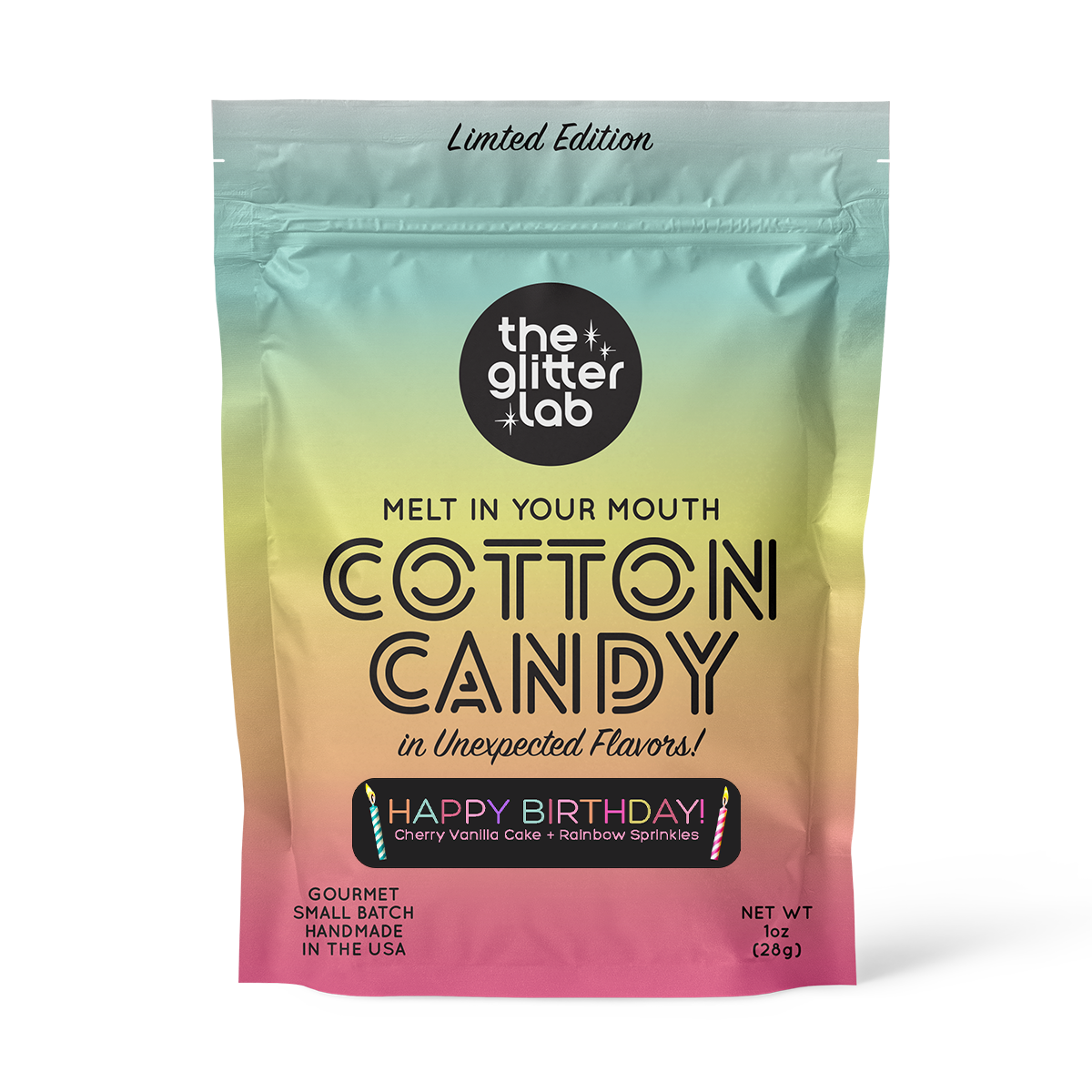 Happy Birthday Cotton Candy
