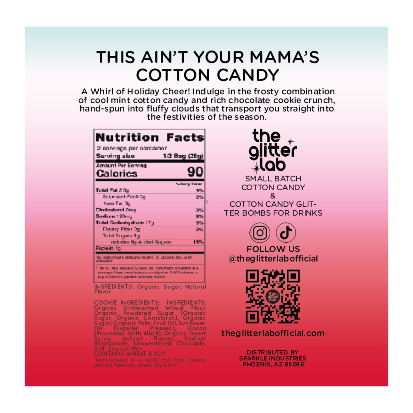 Limited Edition - Peppermint Crunch Cotton Candy