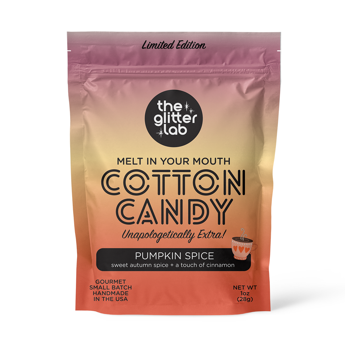 Limited Edition - Pumpkin Spice Cotton Candy