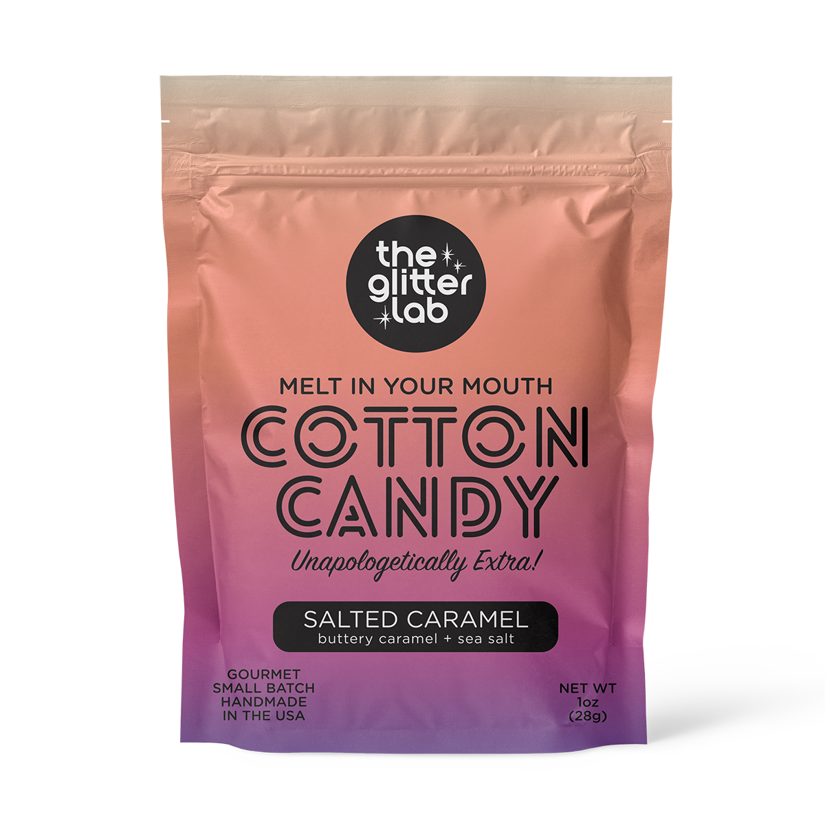 Salted Caramel Cotton Candy