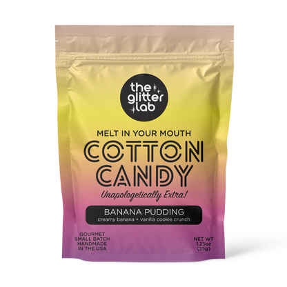 Banana Pudding Cotton Candy