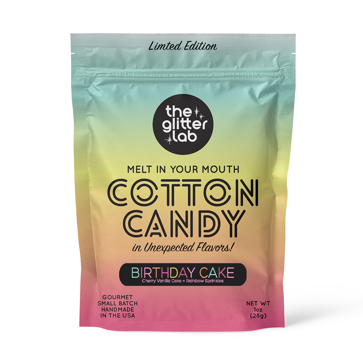 Birthday Cake Cotton Candy