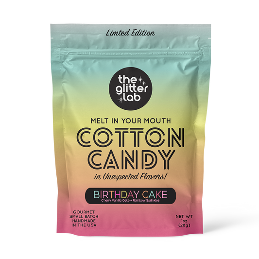 Birthday Cake Cotton Candy