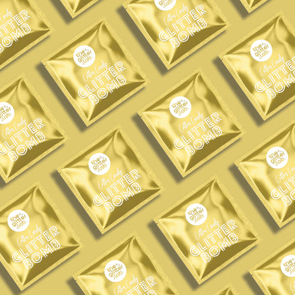 Gold Party Pack Glitter Bombs - Set of 20