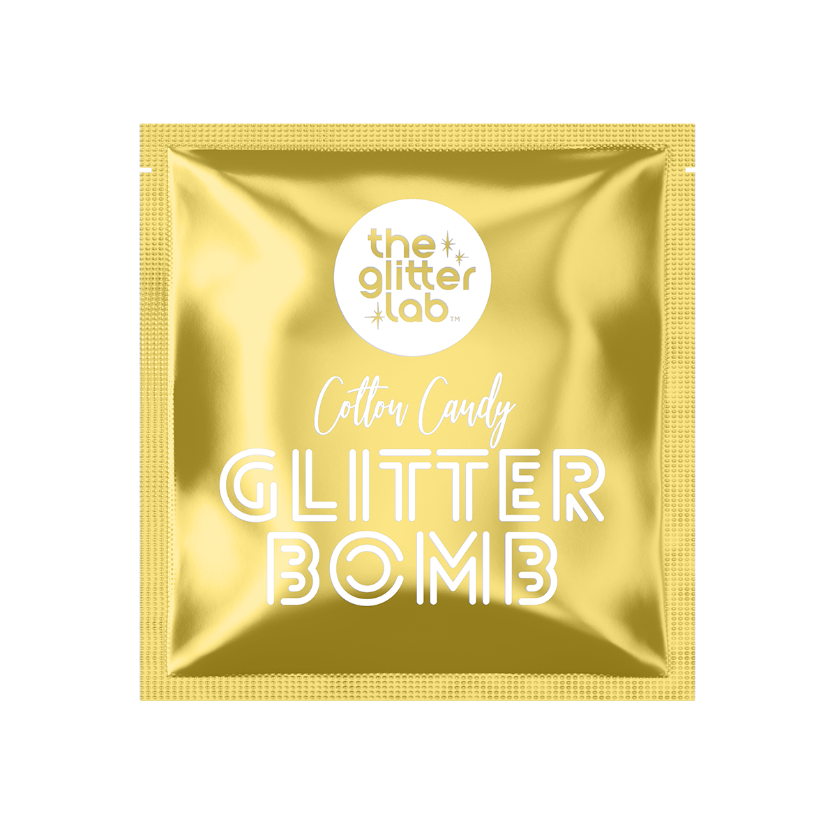 Gold Glitter Bomb Pouch