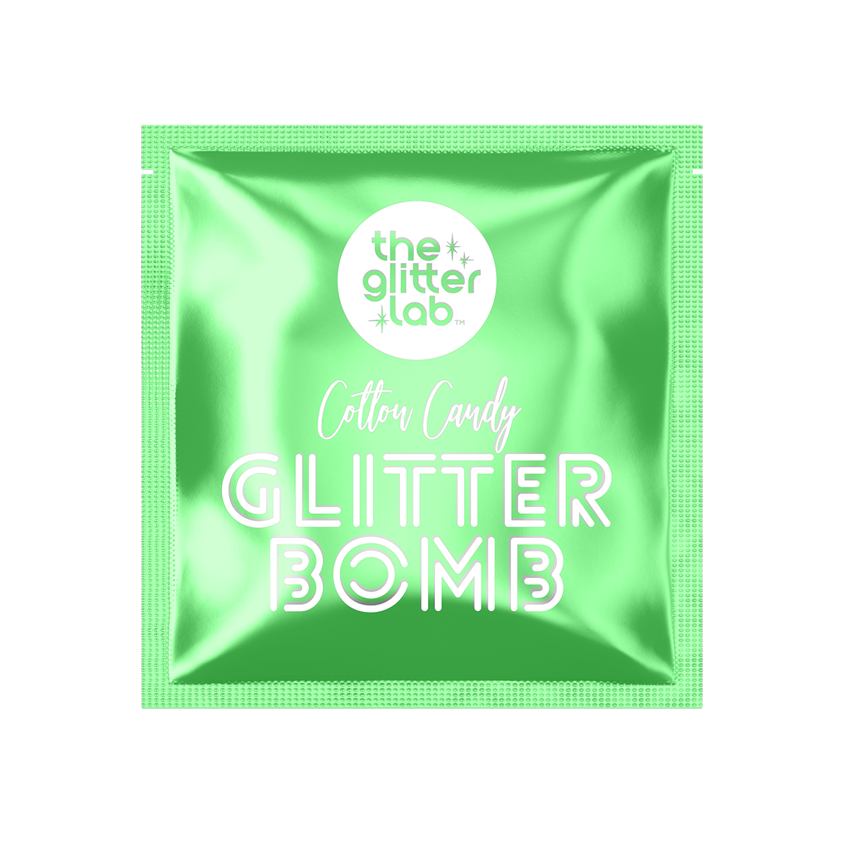 Green Glitter Bomb Pouch