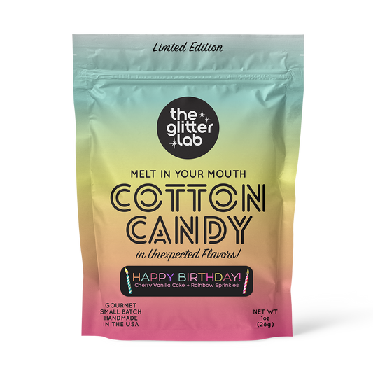 Happy Birthday Cotton Candy