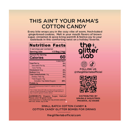 Peach Melba Cotton Candy