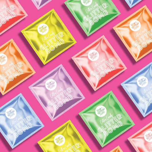 Rainbow Party Pack Glitter Bombs - Set of 20