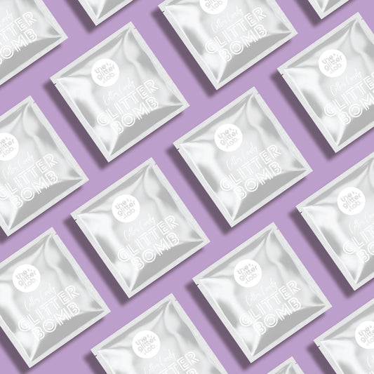 Silver Party Pack Glitter Bombs - Set of 20