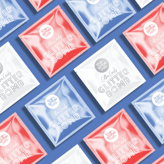 Stars & Stripes Party Pack Glitter Bombs - Set of 20