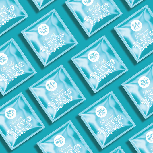 Teal Party Pack Glitter Bombs - Set of 20