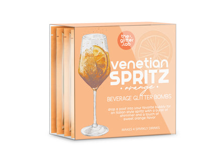 Venetian Spritz Glitter Bomb for Prosecco & Bubbly | Orange