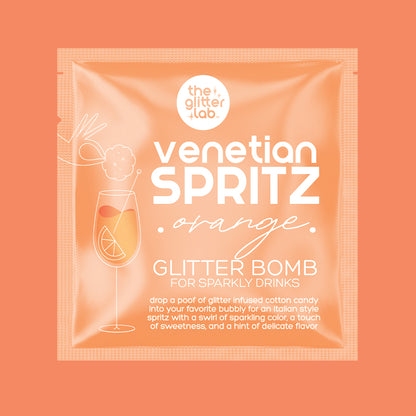 Venetian Spritz Party Pack Glitter Bombs | Orange - Set of 20